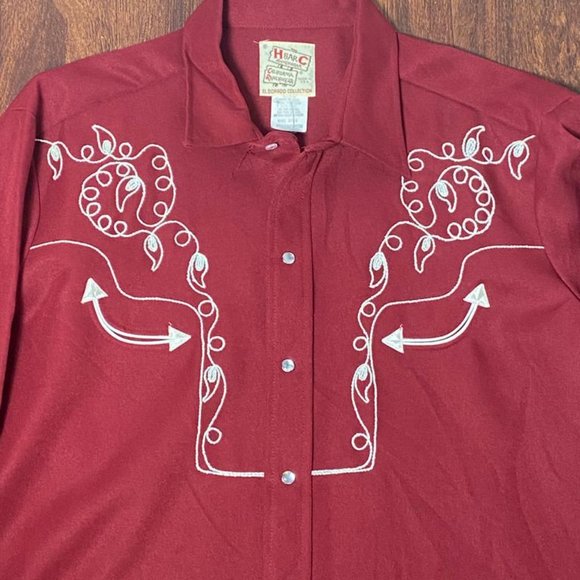 Chemise vintage année 1960 1970 H Bar C California Ranchwear rock